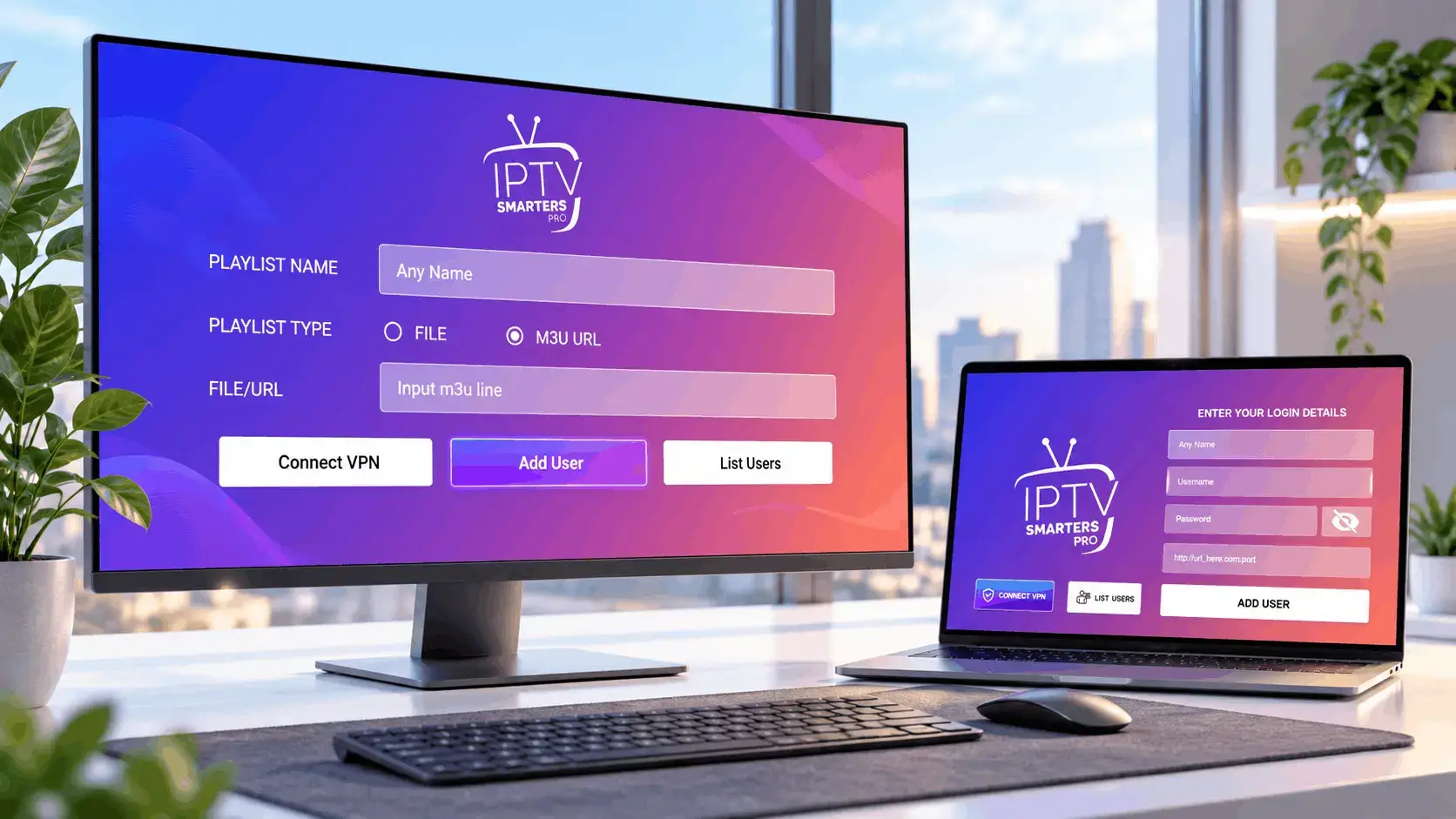 IPTV Smarters Pro Windows sur PC et ordinateur Windows