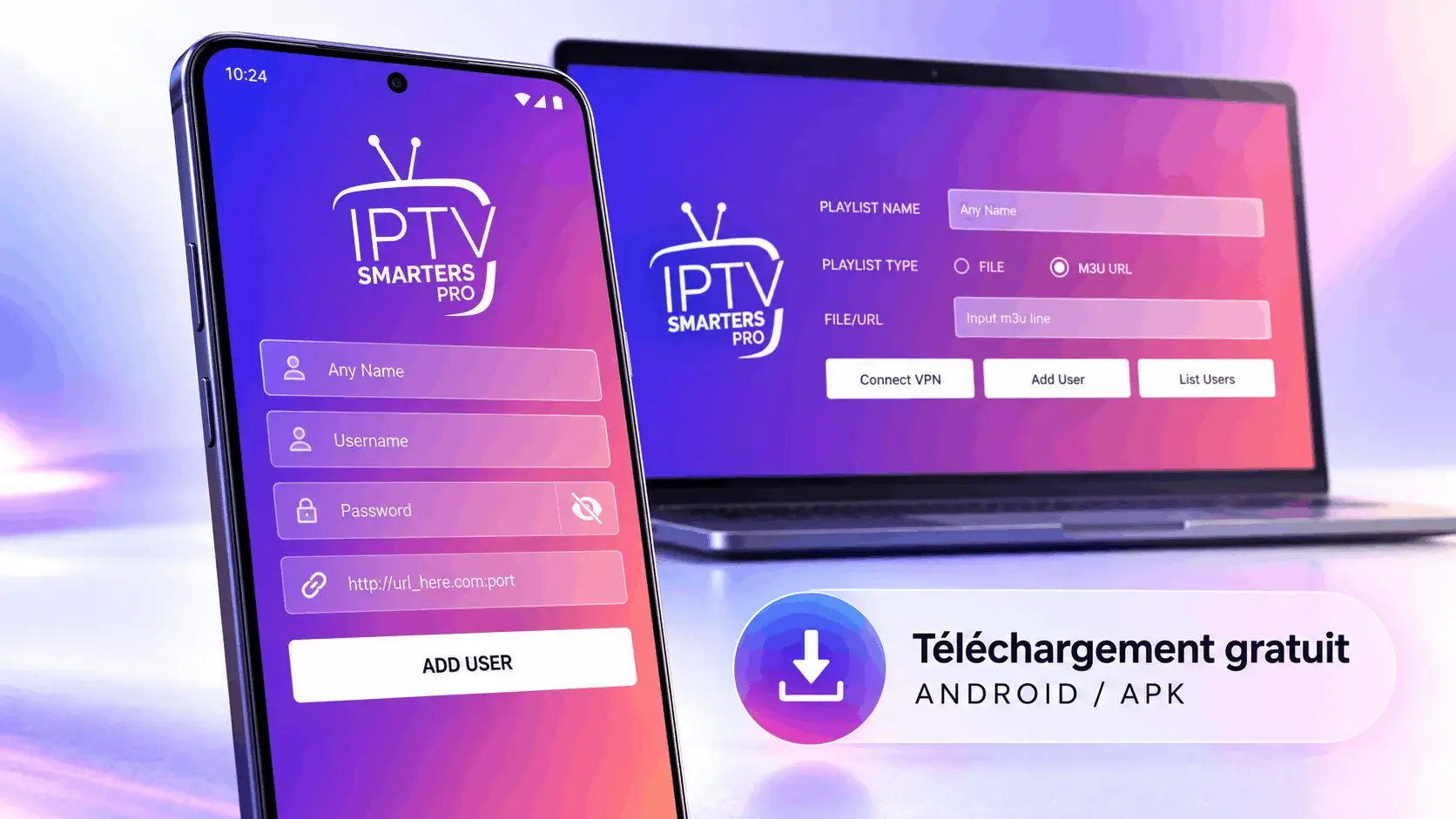 Télécharger IPTV Smarters Pro gratuit